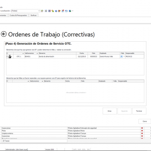 SoftMant, crear una OT correctiva
