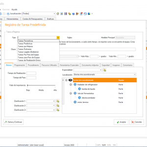 SoftMant Tareas de Mantenimiento